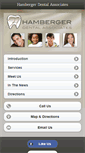 Mobile Screenshot of hambergerdentalassociates.com